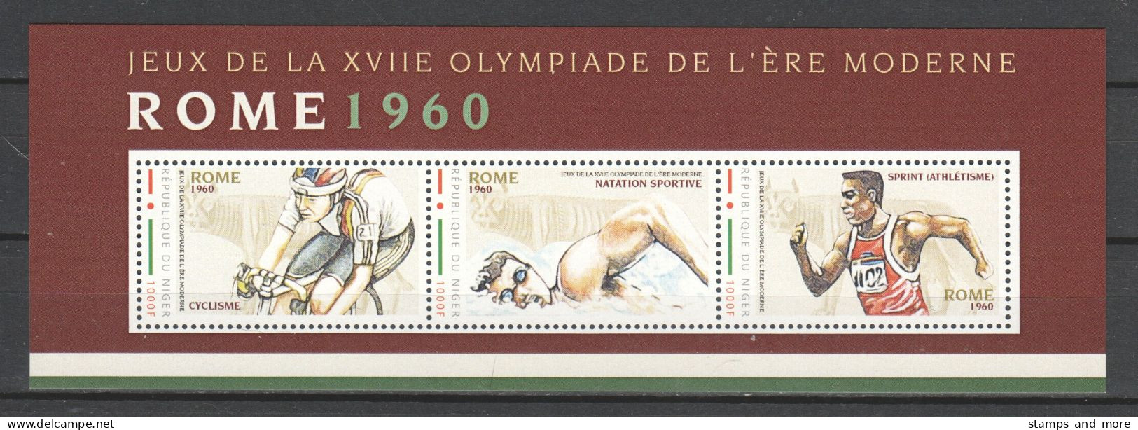 Nigeria - MNH Set Of 2 Sheets SUMMER OLYMPICS ROME 1960 - Sommer 1960: Rom