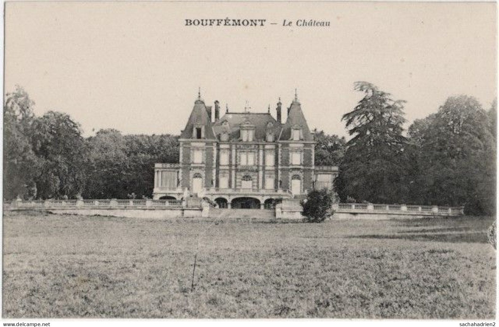95. BOUFFEMONT. Le Château - Bouffémont