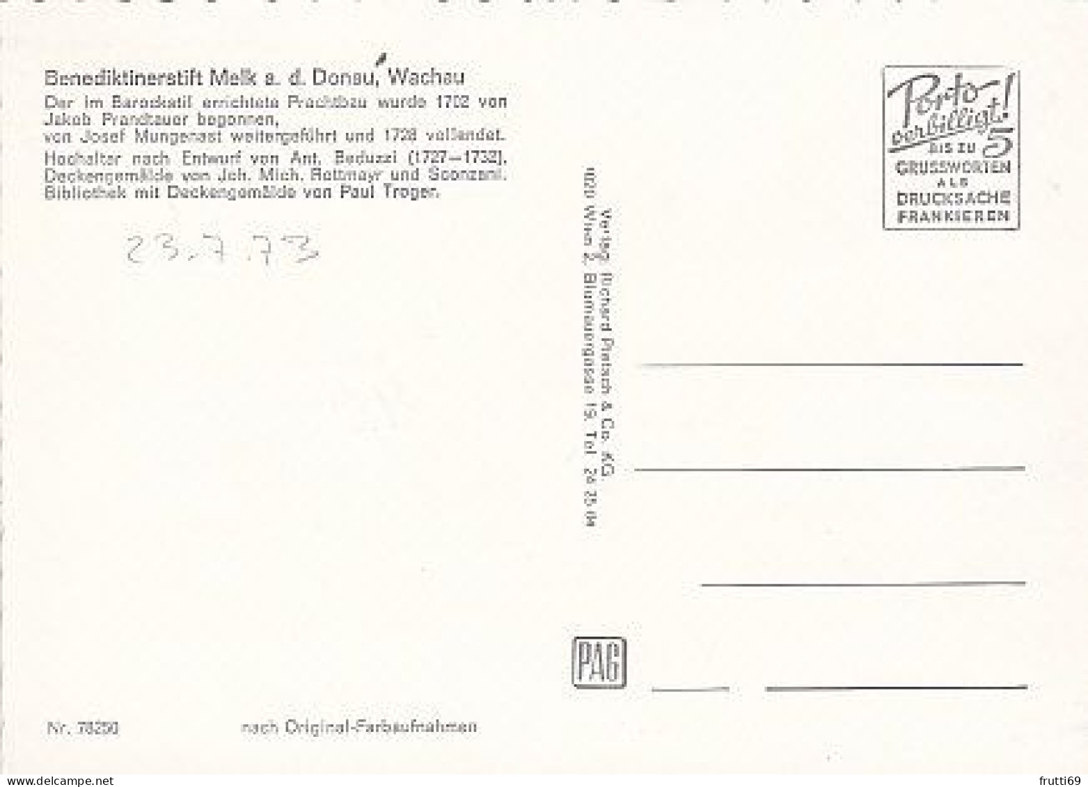 AK 203770 AUSTRIA - Stift Melk An Der Donau - Melk