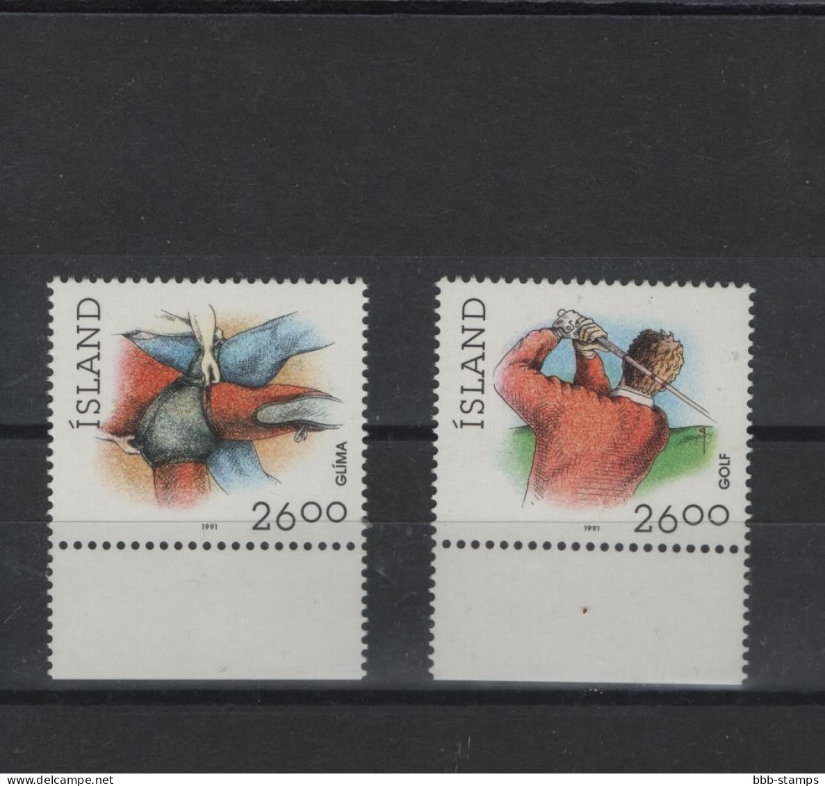 Island Michel Cat.No. Mnh/** 749/750 - Ungebraucht