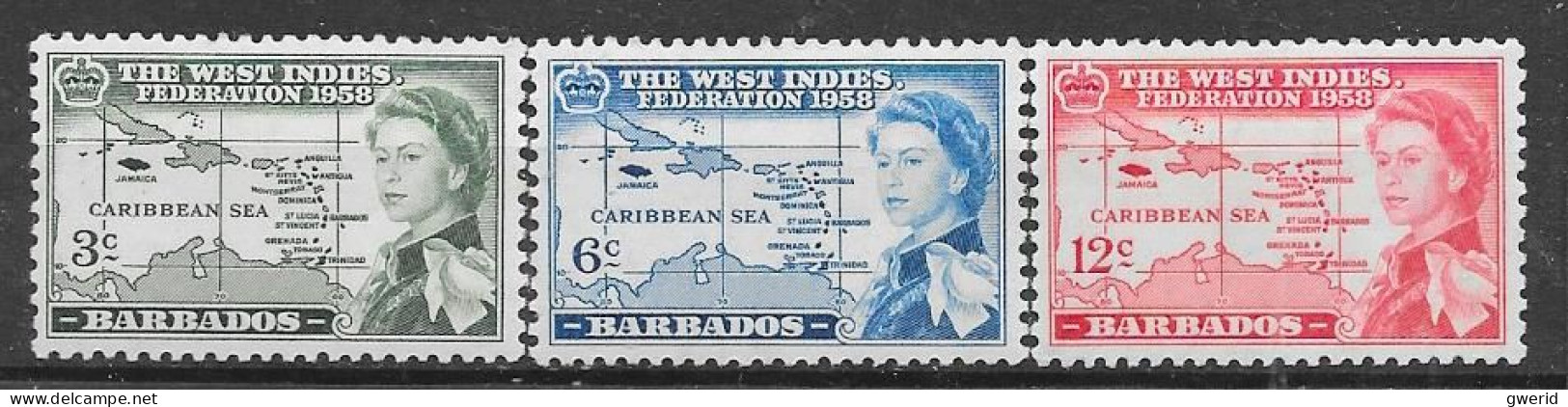 Barbades N° 226/27  Yvert NEUF * - Barbados (1966-...)
