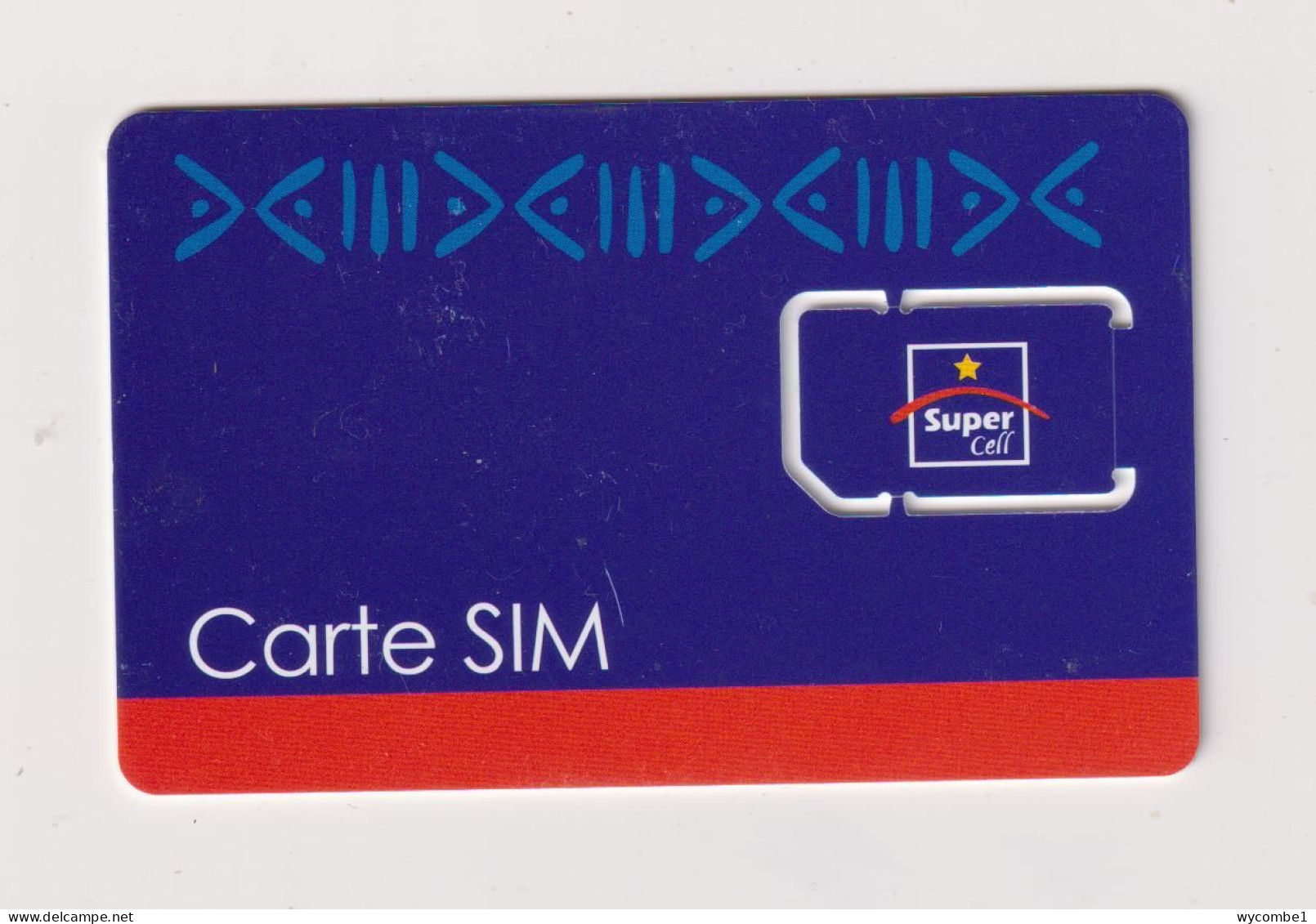 CONGO DR (Kinshasa) - Super Cell Unused Chip SIM Phonecard - Kongo
