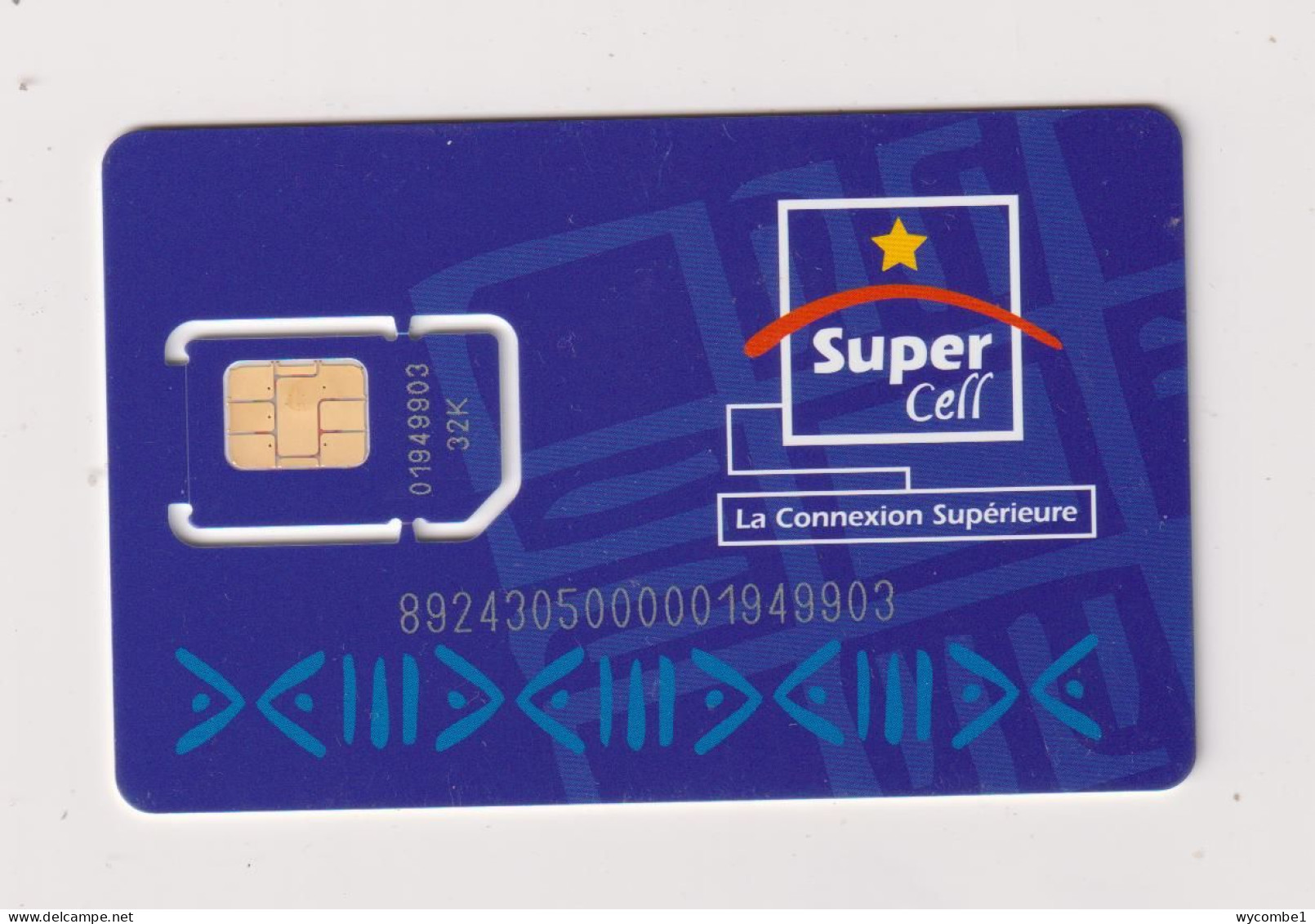 CONGO DR (Kinshasa) - Super Cell Unused Chip SIM Phonecard - Kongo