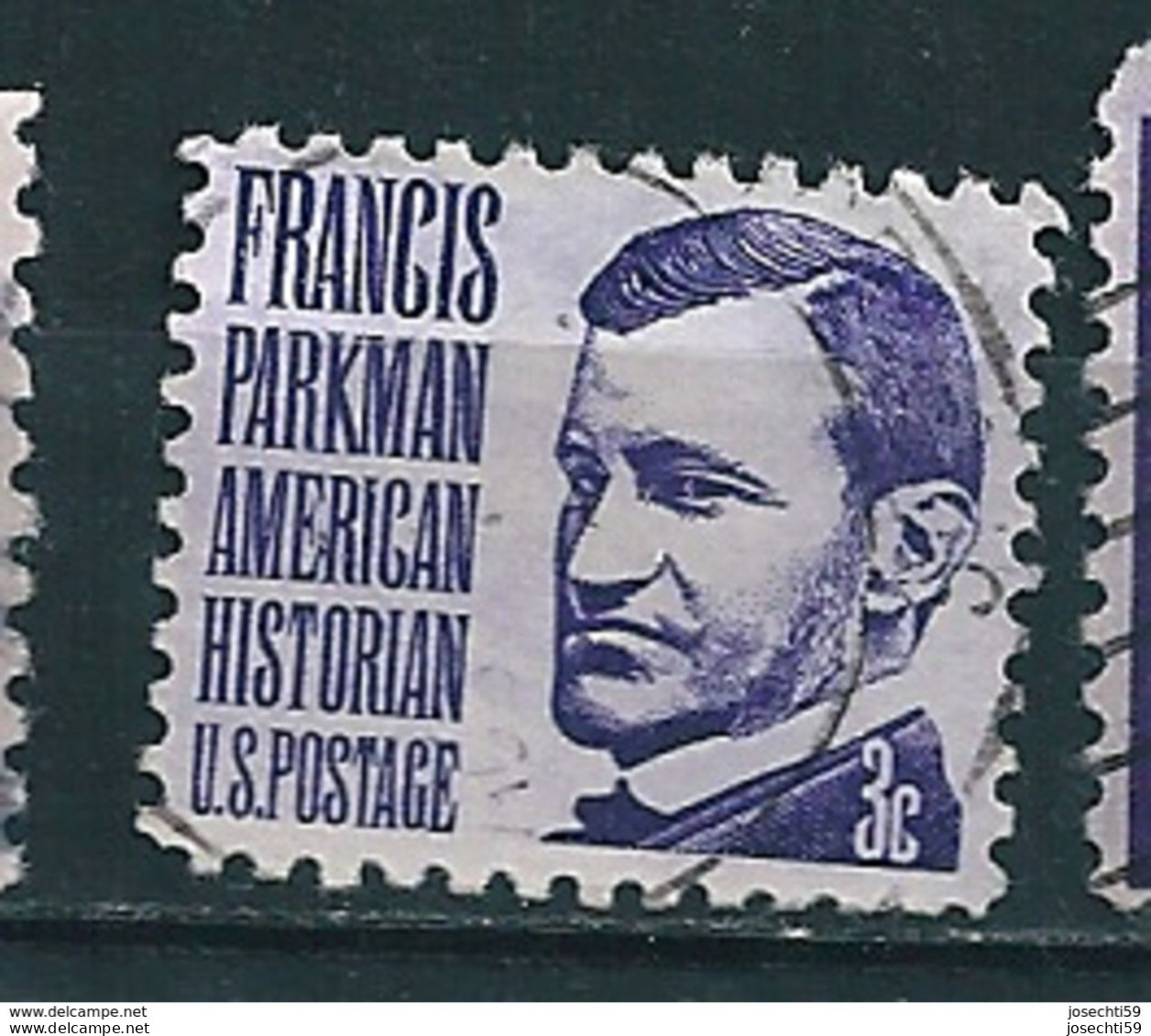 N° 818 A Francis Parkman (1823-1893), American Historian Etats-Unis (1967) Oblitéré USA - Used Stamps