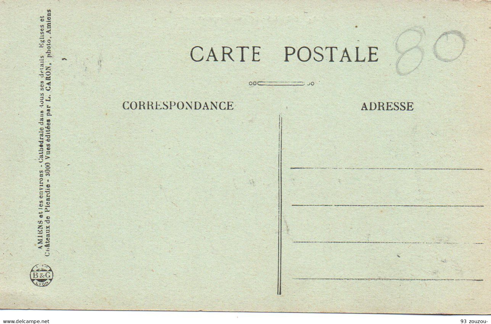 80 - BOVES - Rue Paraclet Animée .Carte Vierge Et Impeccable. - Boves