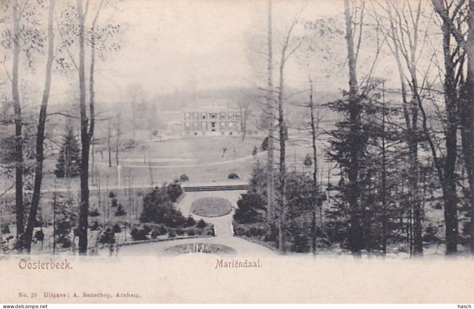 2603199Oosterbeek, Mariëndaal. (poststempel 1903) - Oosterbeek