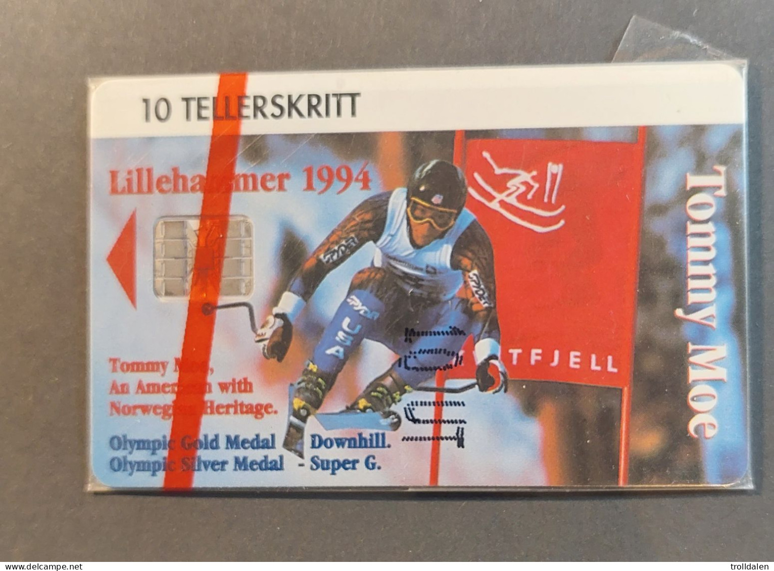 Norway P 1 Tommy Moe Winter OL 1994 , Mint In Blister - Norvegia