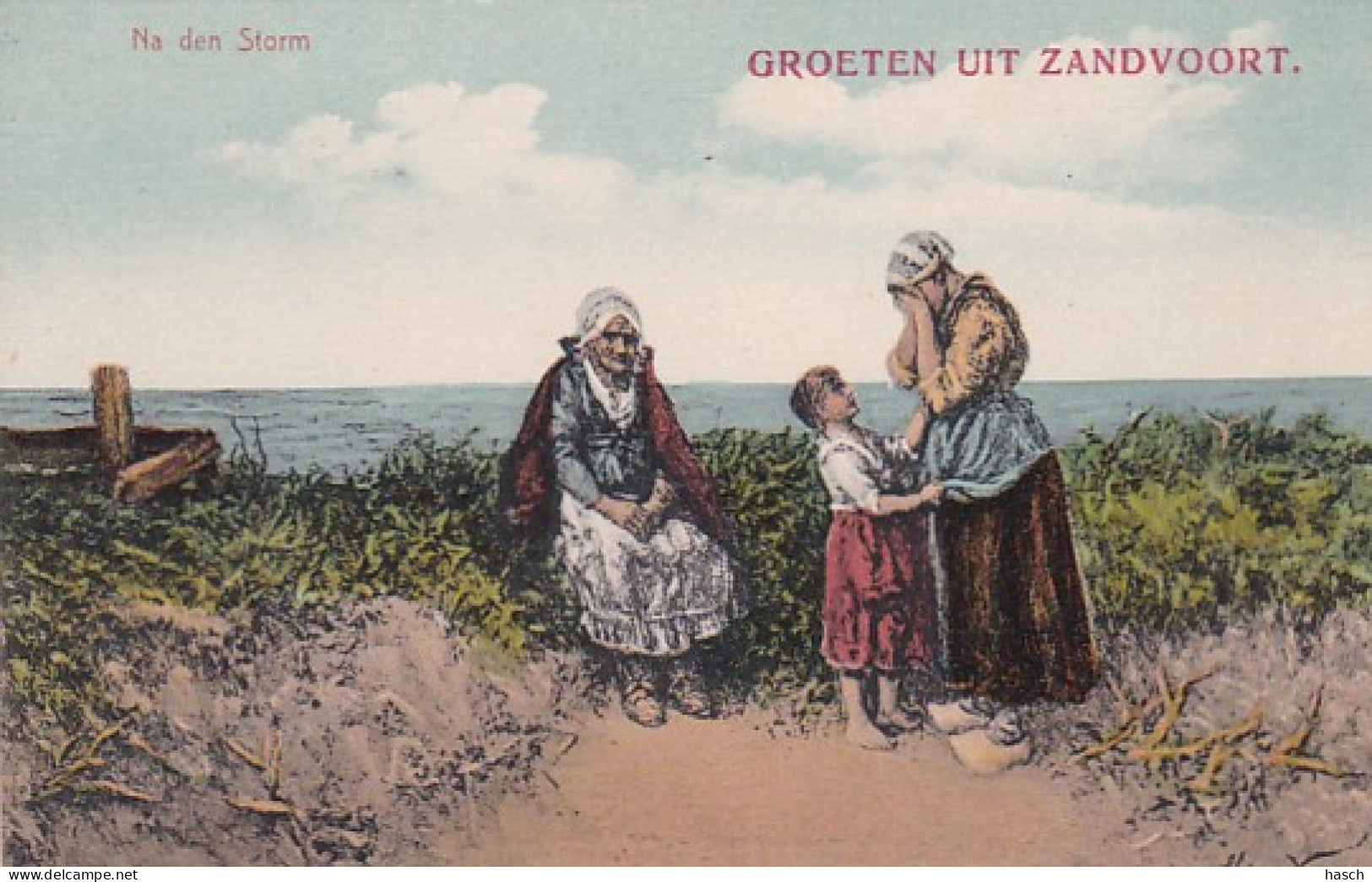 2603287Groeten Uit Zandvoort, Na De Storm - Zandvoort