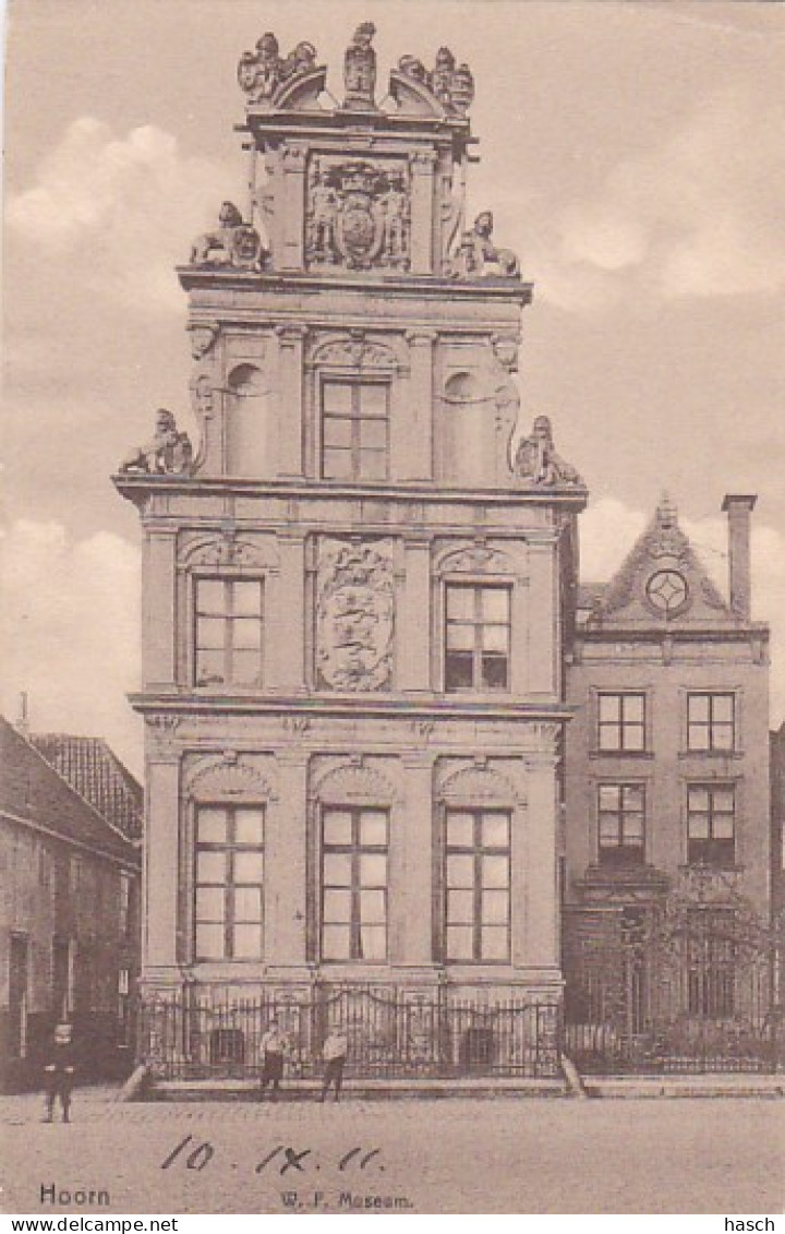 2603321Hoorn, W. F. Museum. – 1911 (minuscule Vouwen In De Hoeken) - Hoorn