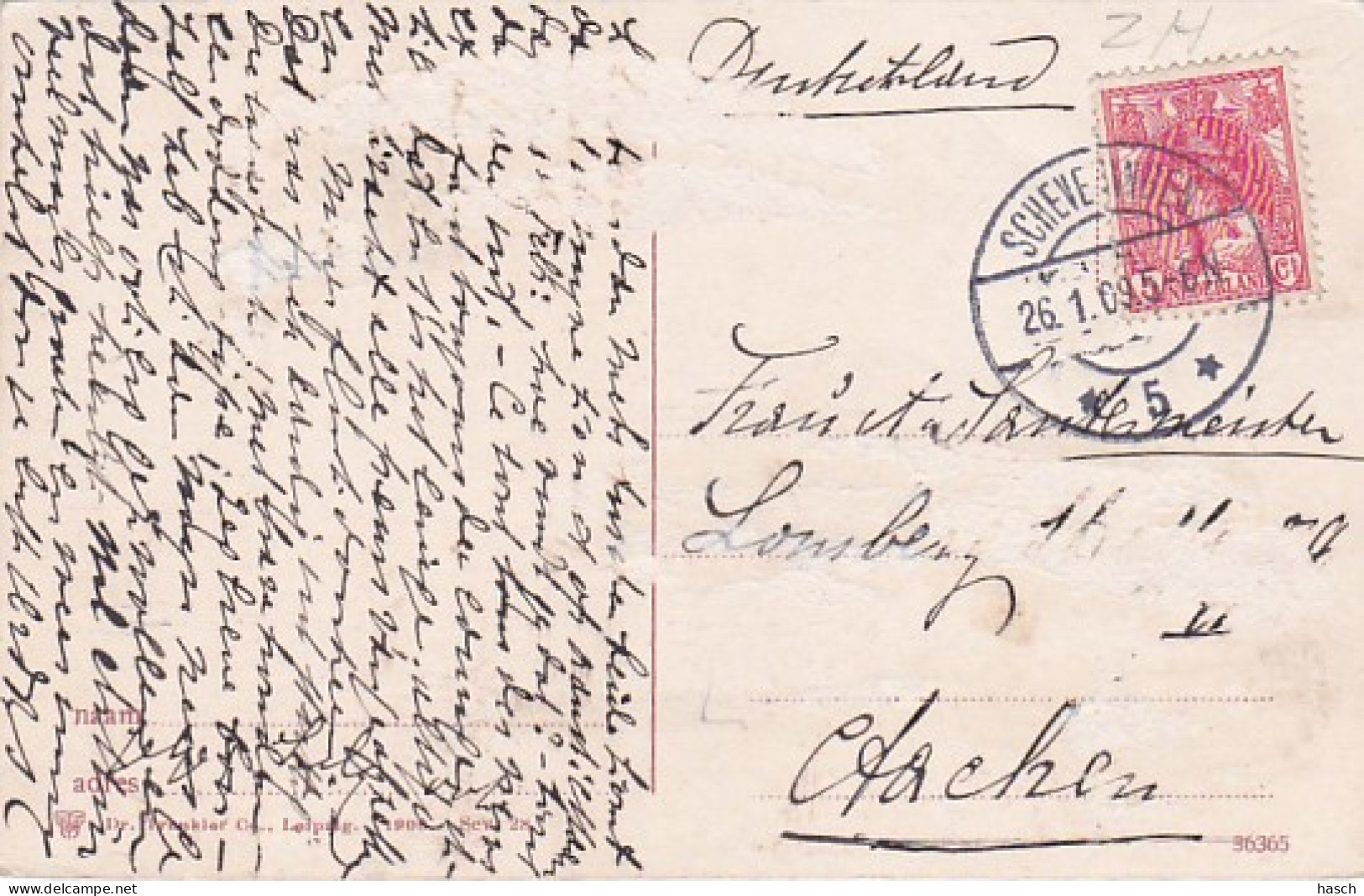 2603342Scheveningsche Kleederdracht. Poststempel 1909 (zie Achterkant) - Scheveningen