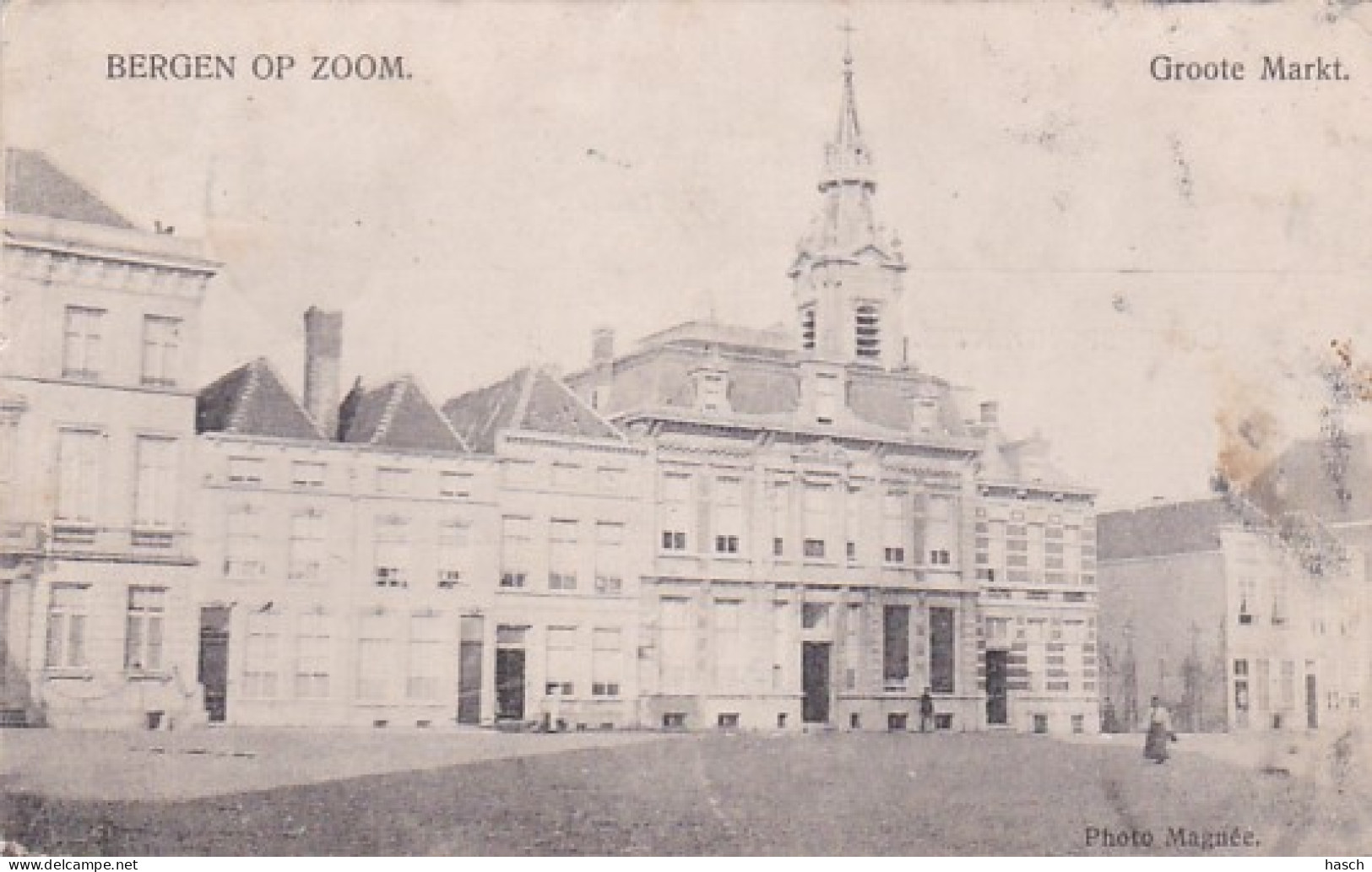 2603355Bergen Op Zoom, Groote Markt. – 1910 (zie Hoeken En Randen) - Bergen Op Zoom