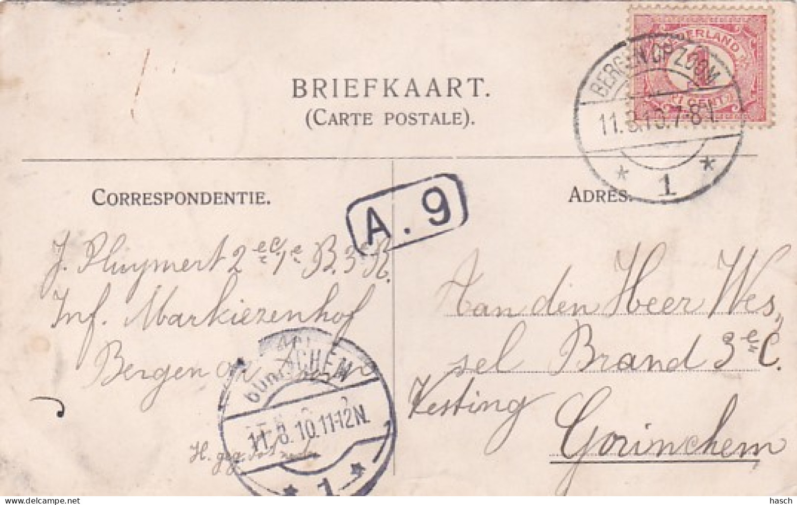 2603355Bergen Op Zoom, Groote Markt. – 1910 (zie Hoeken En Randen) - Bergen Op Zoom