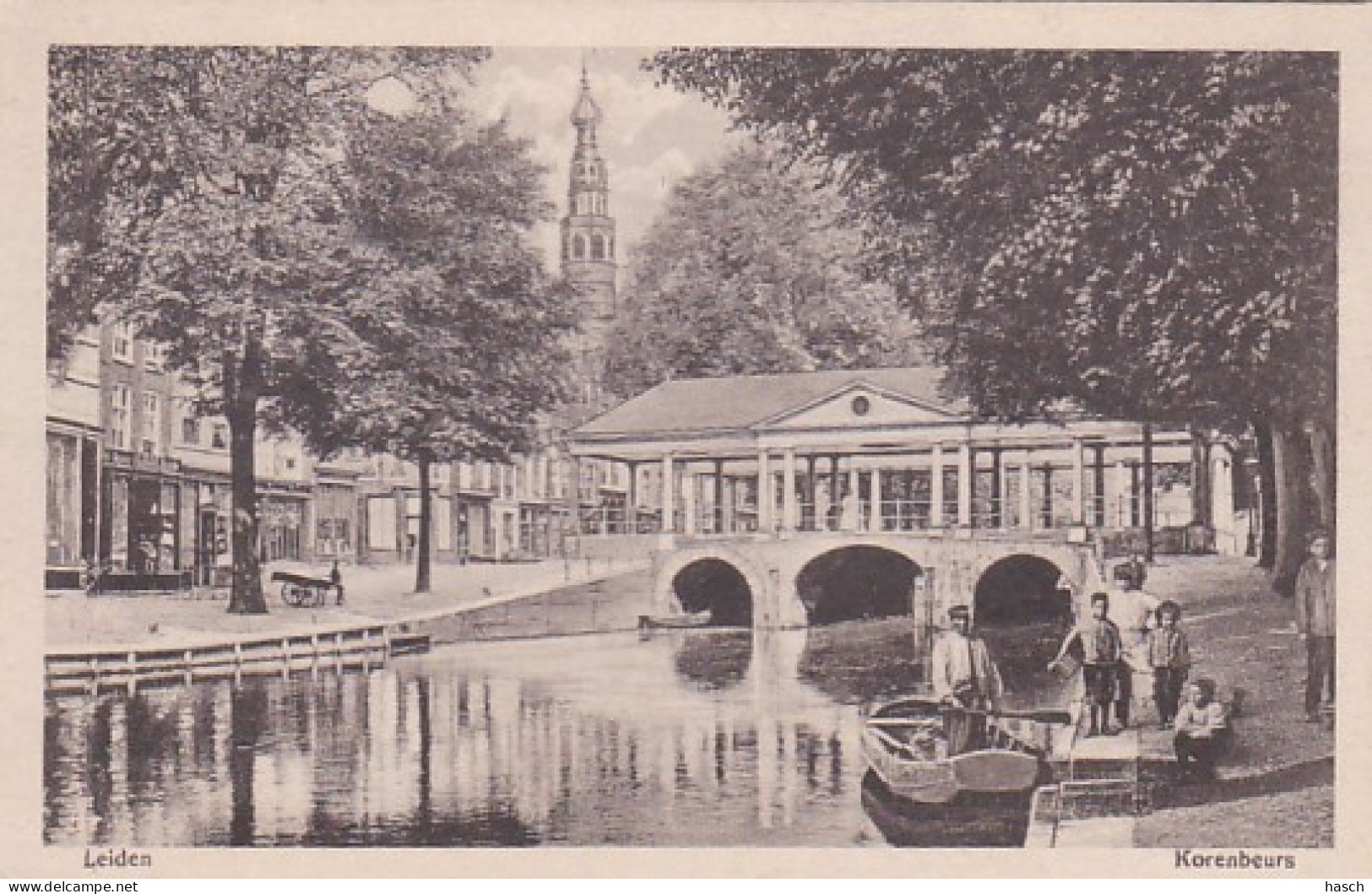 2603364Leiden, Korenbeurs. (klein Vouwtje Linksonder) - Leiden