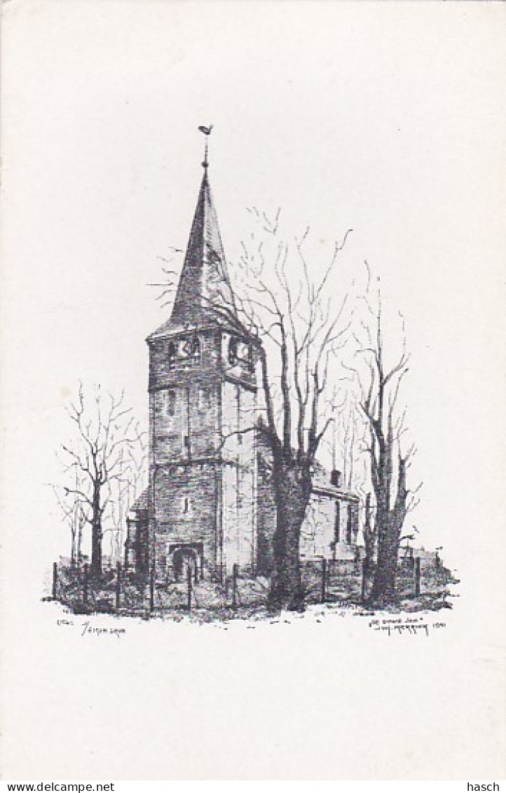 2603376 Velp, Kerk De Oude Jan, Reproductie Naar Een Litho Van Joh. Mekkink  - Velp / Rozendaal