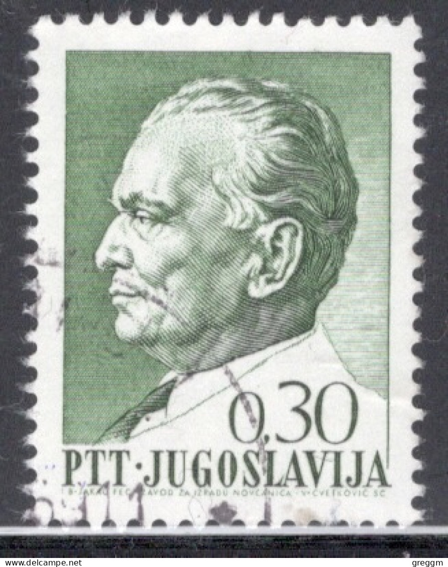 Yugoslavia 1967 Single Stamp For The 75th Anniversary Of The Birth Of President Josip Broz Tito (1892-1980) In Fine Used - Used Stamps