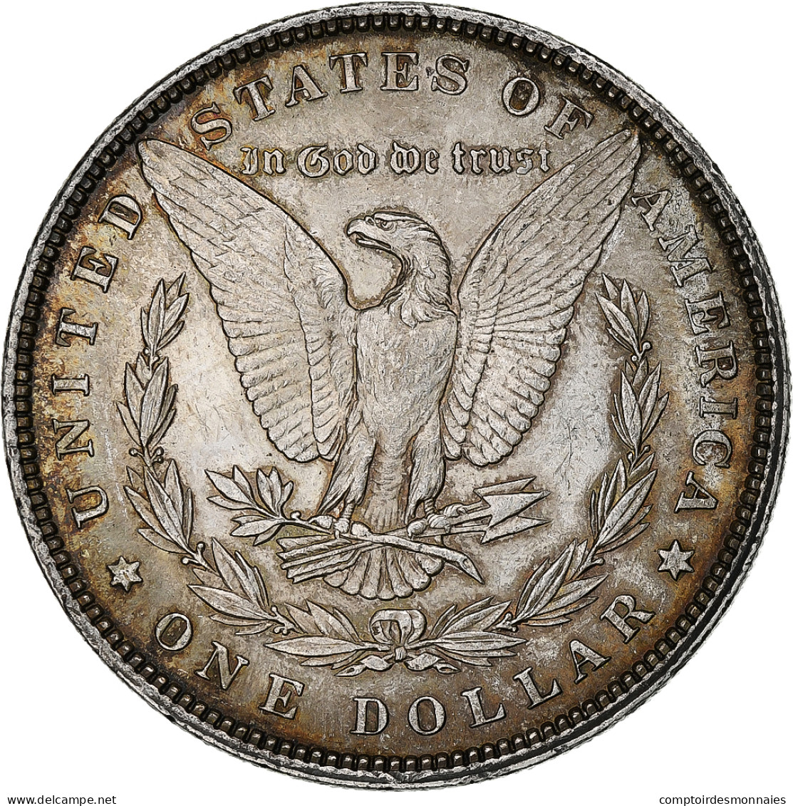 États-Unis, Dollar, Morgan, 1896, Philadelphie, Argent, SUP - 1878-1921: Morgan