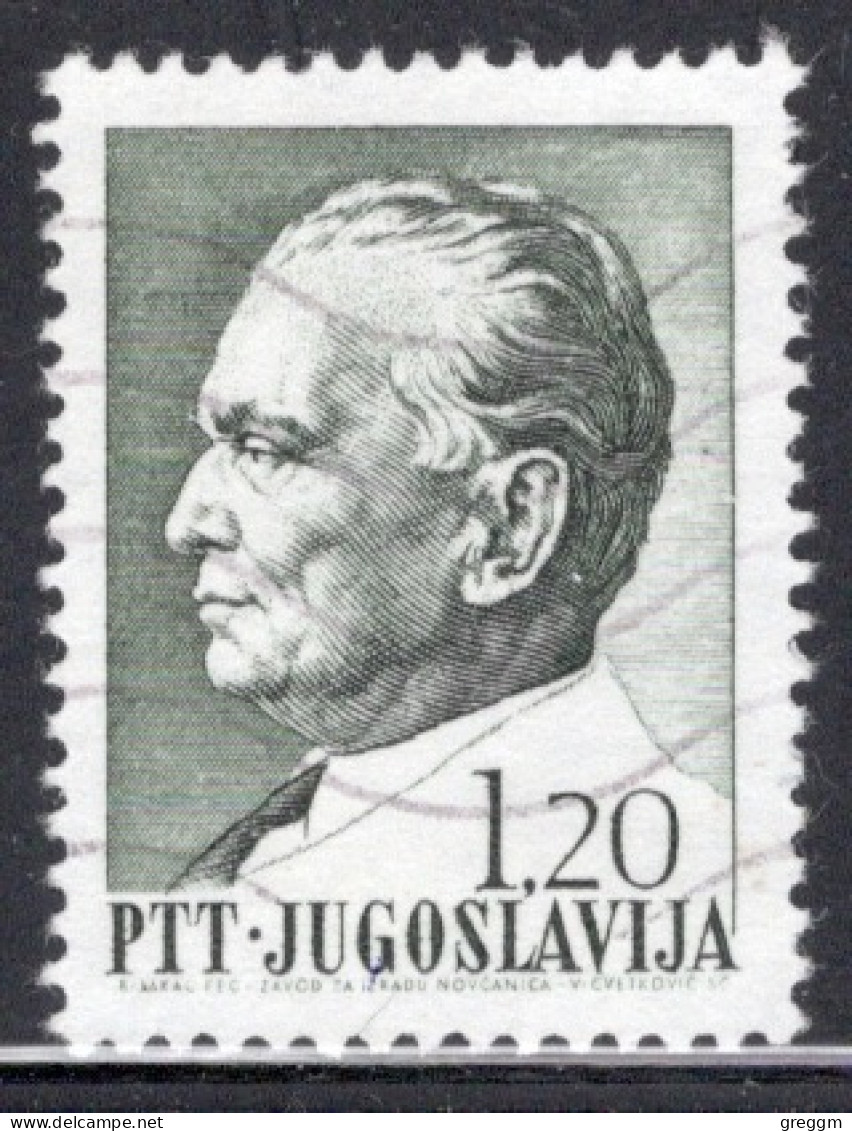 Yugoslavia 1967 Single Stamp For The 75th Anniversary Of The Birth Of President Josip Broz Tito (1892-1980) In Fine Used - Usati