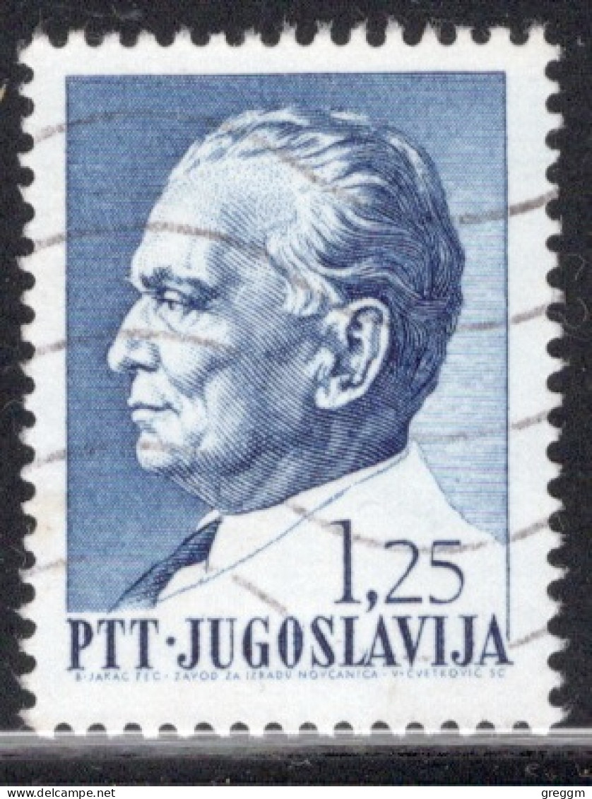 Yugoslavia 1967 Single Stamp For The 75th Anniversary Of The Birth Of President Josip Broz Tito (1892-1980) In Fine Used - Used Stamps