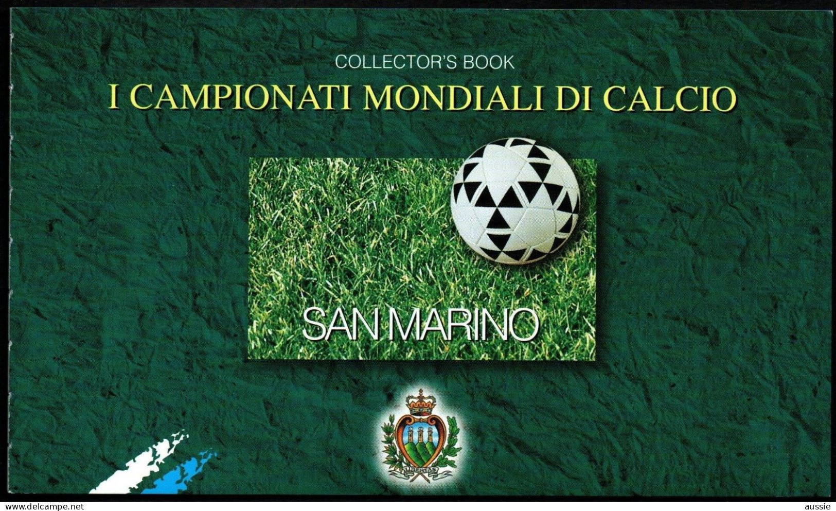 San Marino Saint-Marin 1998  Yvertn° Carnet C1571  *** MNH Cote 60 €  Coupe Du Monde Football En France - Carnets