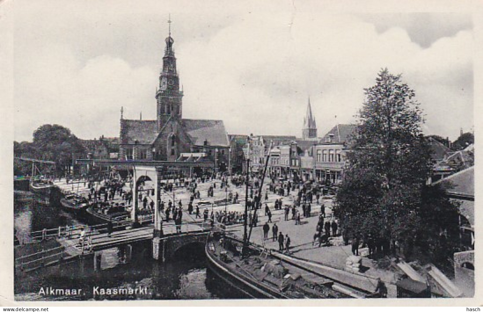 2603404Alkmaar, Kaadmarkt. (vouw Zie Achterkant) - Alkmaar