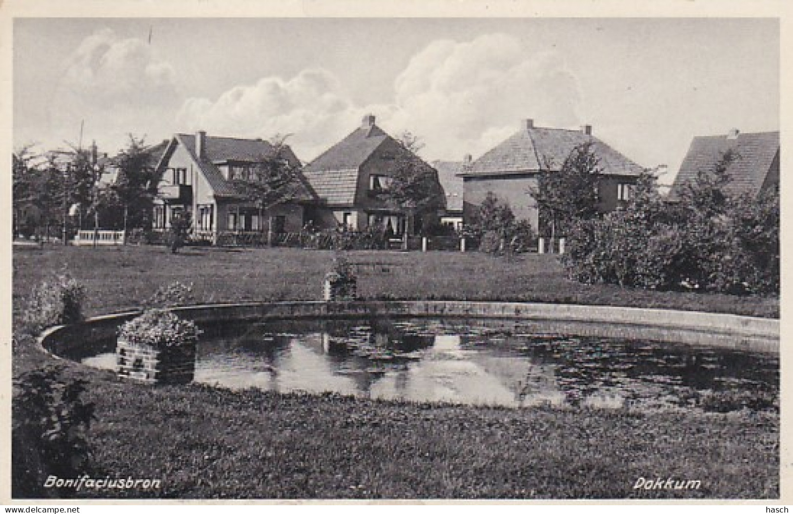 2603430Dokkum, Bonifaciusbron. (zie Hoeken En Randen) - Dokkum