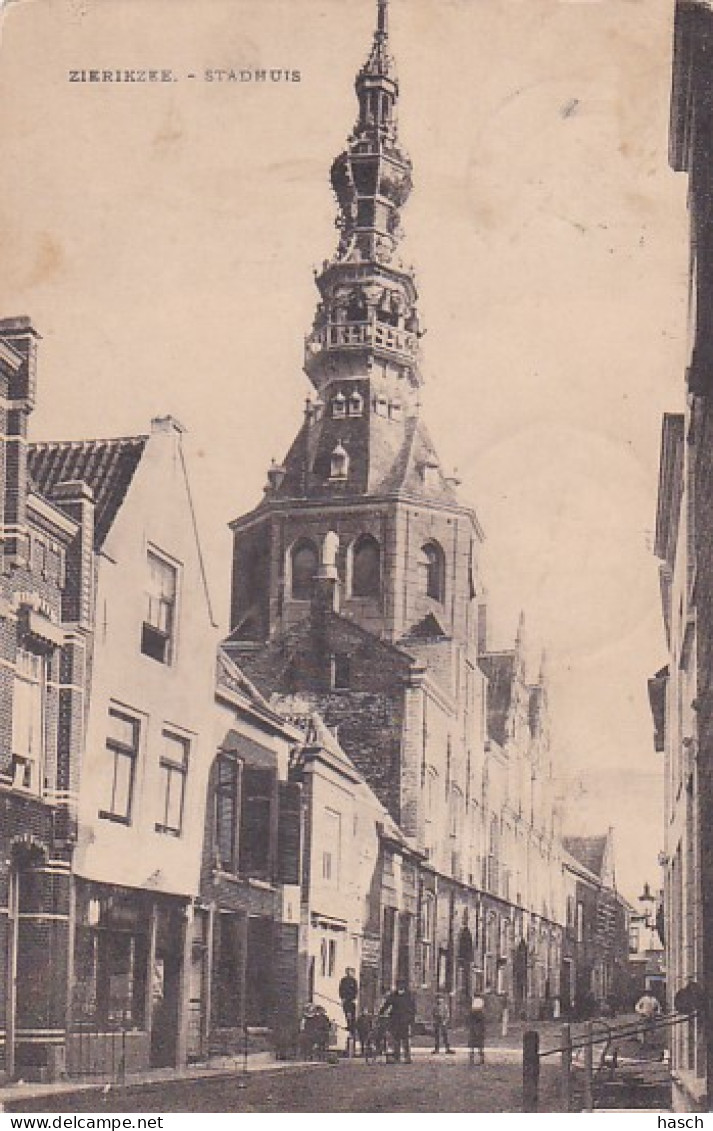 2603474Zierikzee, Stadhuis. – 1923. (zie Achterkant) - Zierikzee