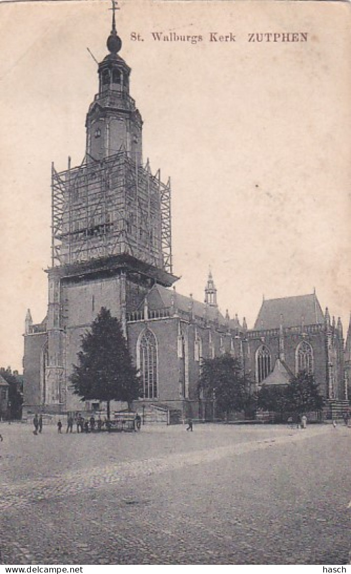 2603479Zutphen, St. Walburgs Kerk.(zie Hoeken En Achterkant) - Zutphen