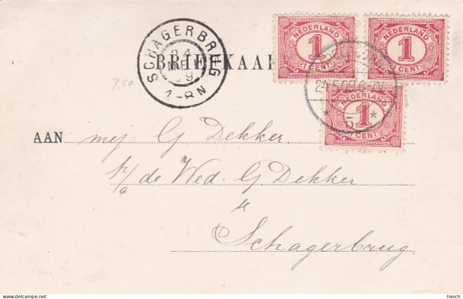 2603480Apeldoorn, Paschlaan. (poststempel 1909)(zie Hoeken) - Apeldoorn