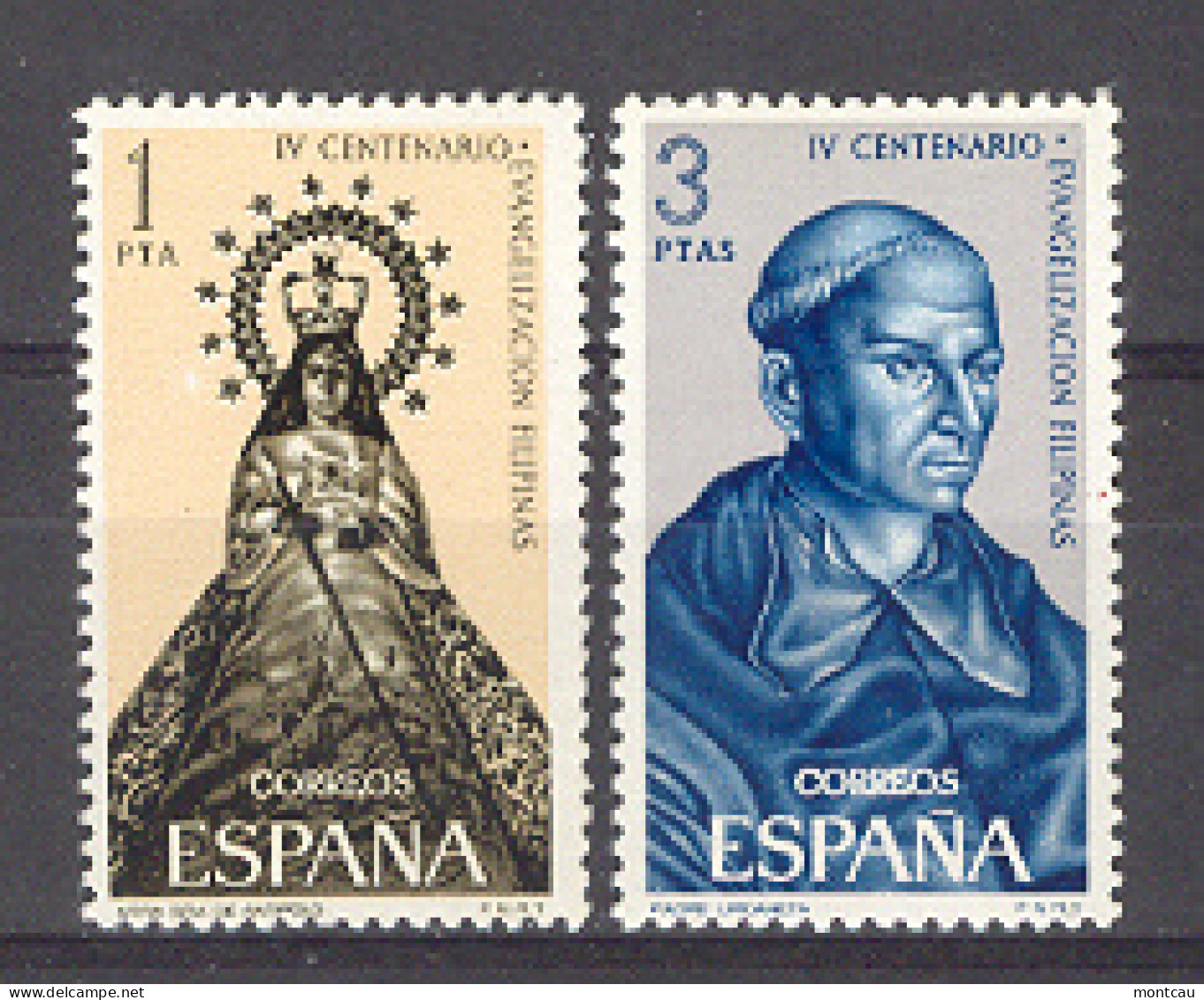 Spain 1965 - Evan. Filipinas Ed 1693-94 (**) - Cristianismo