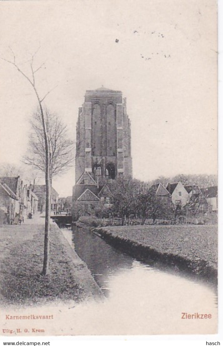 2603513Zierikzee, Karnemelksvaart. (poststempel 1909) - Zierikzee