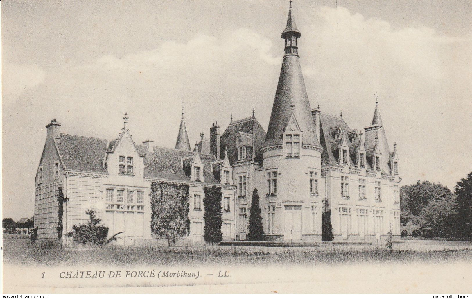 Arradon (56 - Morbihan)  Le Château De Porcé - Arradon