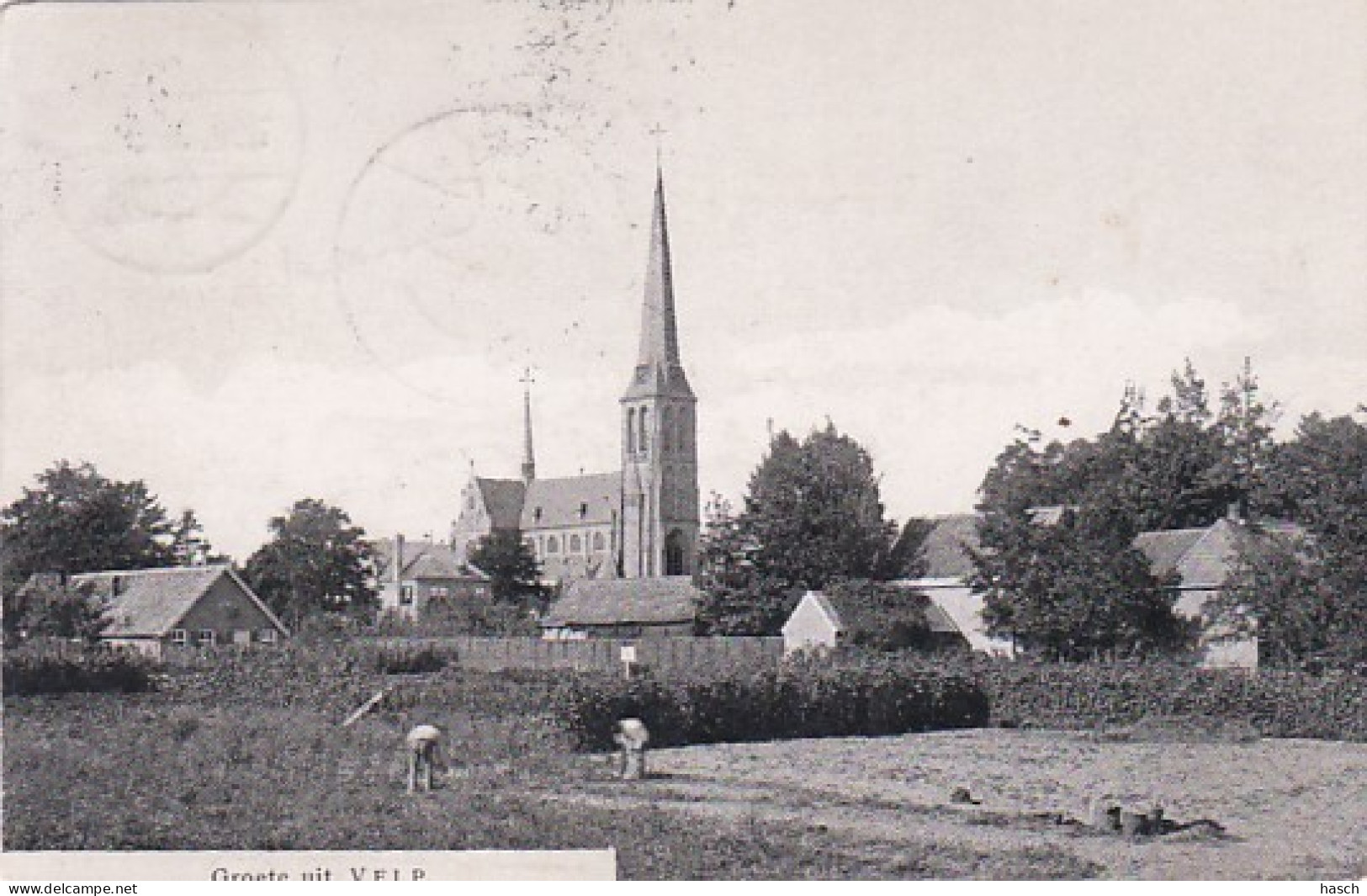 2603576Groete Uit Velp, - 1909. - Velp / Rozendaal