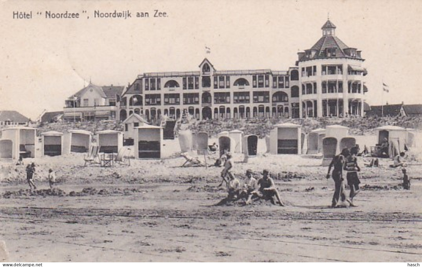 2603600Noordwijk Aan Zee, Hôtel ,,Noordzee’’. (linksonder Een Kleine Vouw) - Noordwijk (aan Zee)