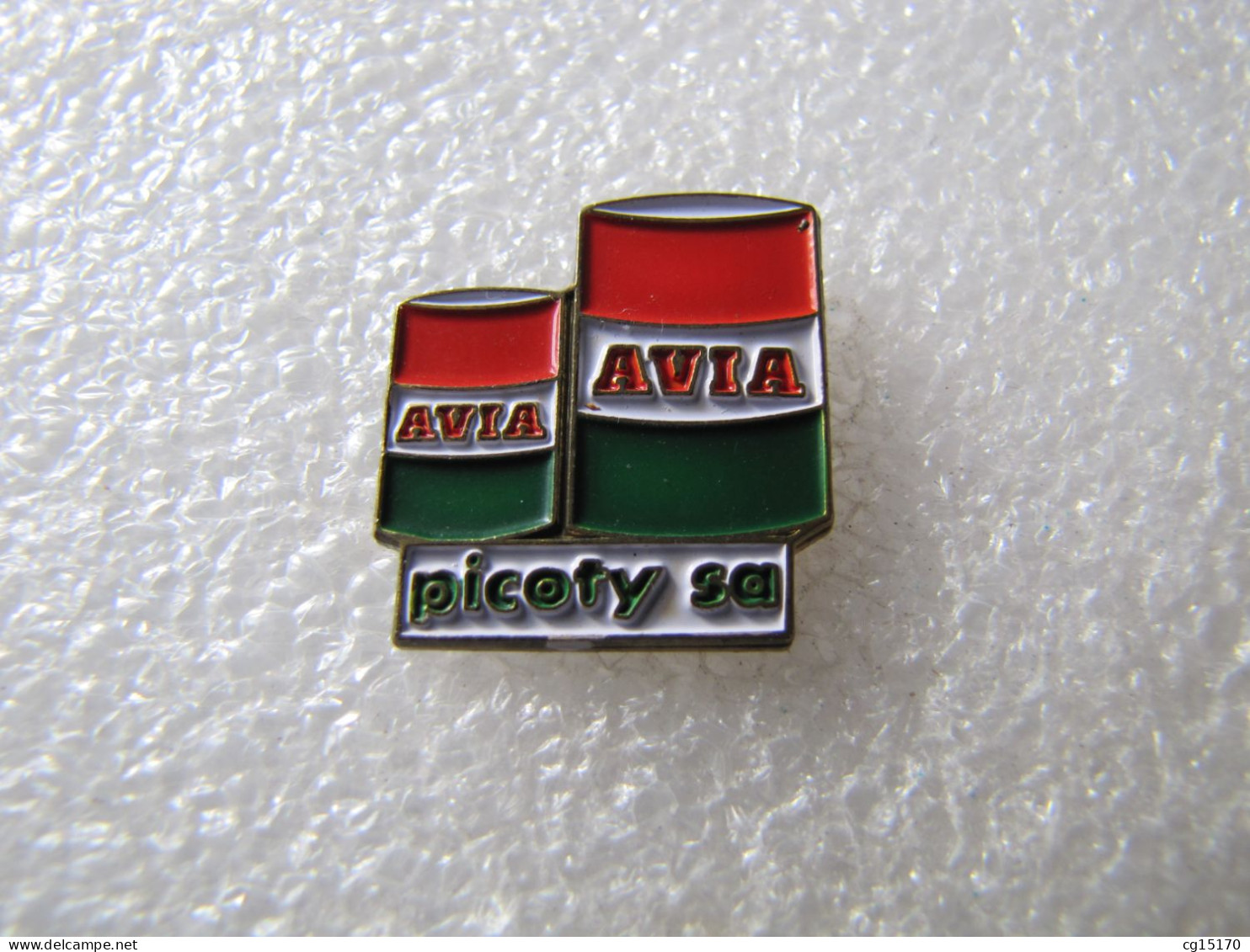 PIN'S   AVIA   PICOTY S.A. CARBURANTS  LUBRIFIANTS - Brandstoffen