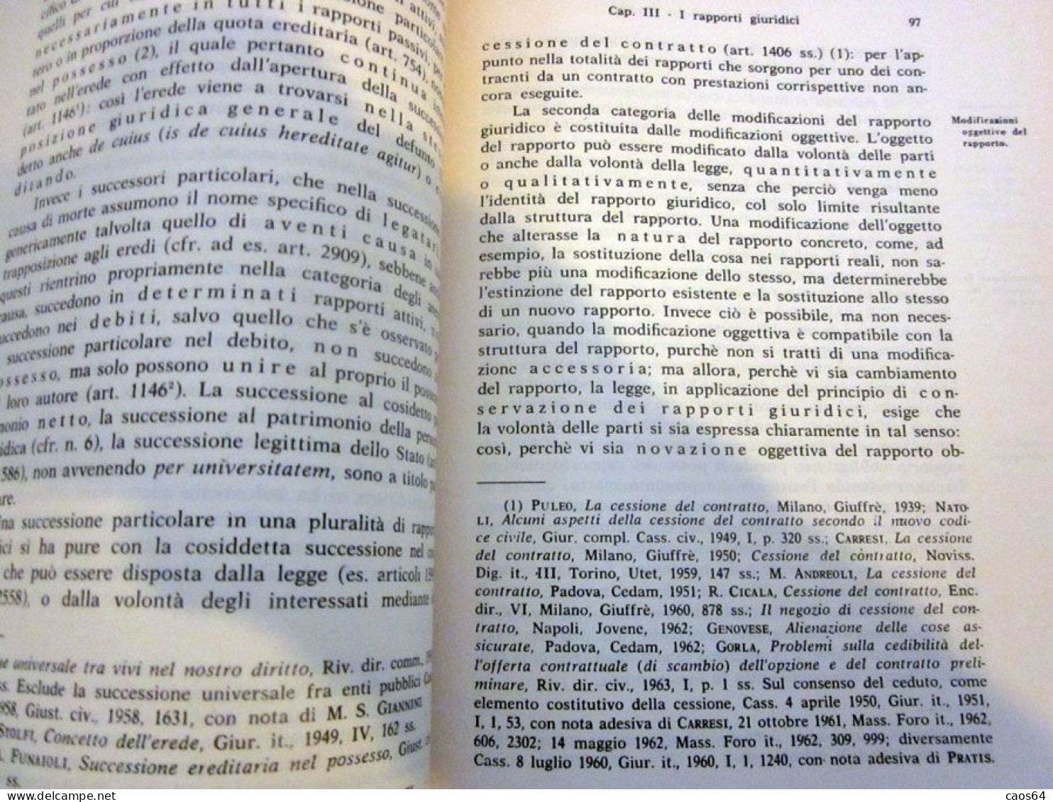 Dottrine generali del Diritto Civile Francesco Santoro Passarelli Jovene 1981