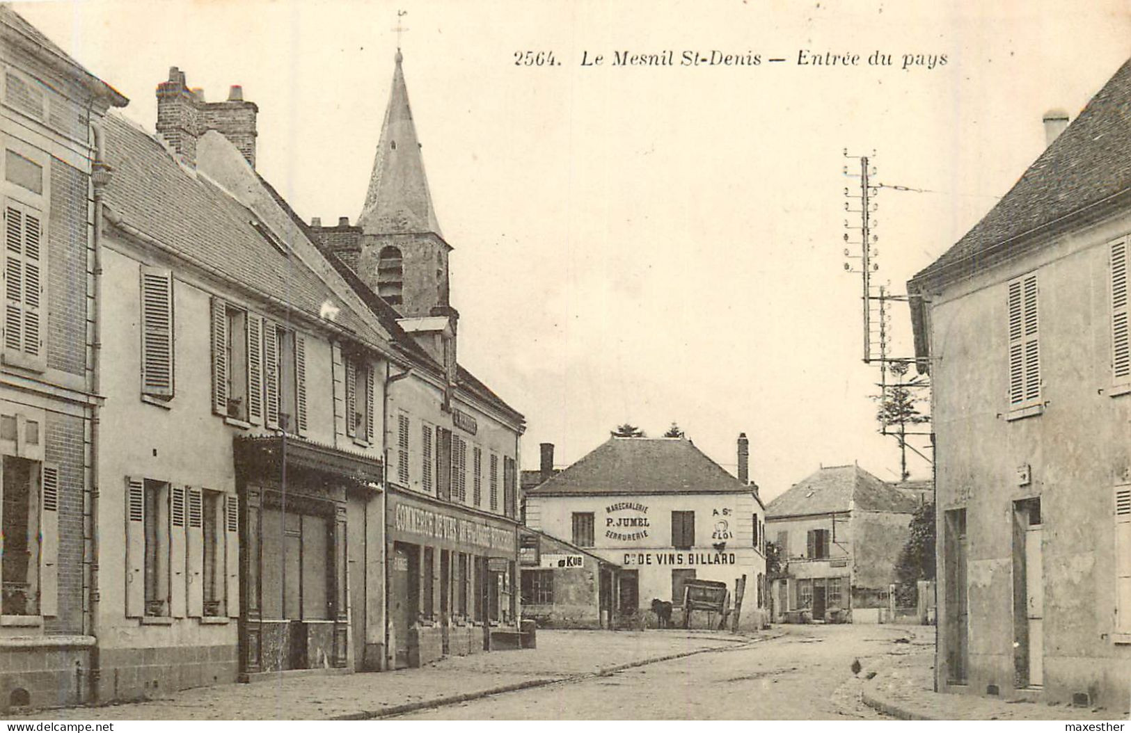 LE MESNIL SAINT DENIS Entrée Du Pays - Le Mesnil Saint Denis