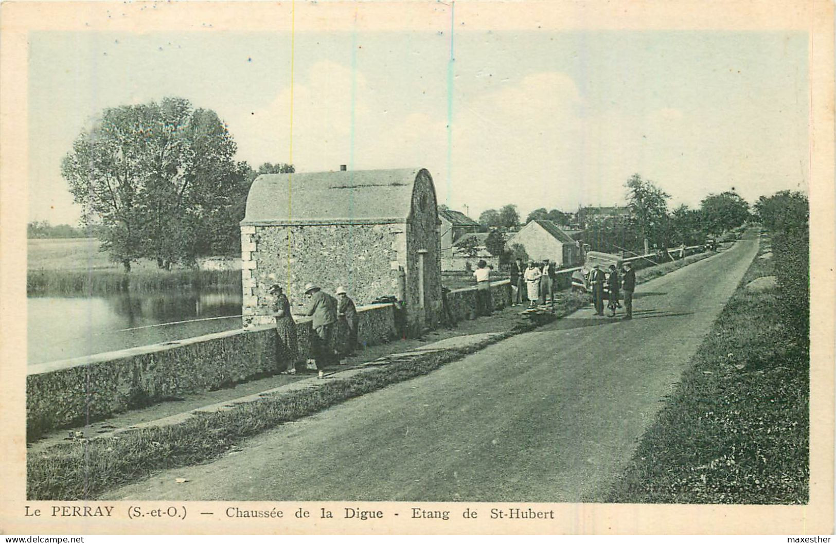 LE PERRAY Chaussée De La Digue, étang St Hubert - Le Perray En Yvelines