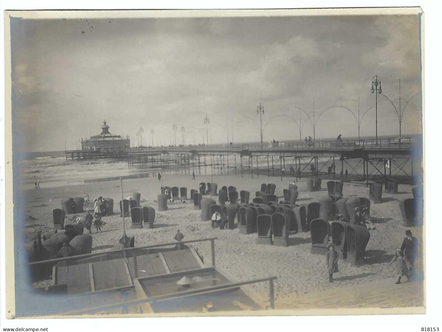 Scheveningen  5-9-1909 Originele Oude Foto (18x13cm) Uit Privé Collectie - Scheveningen