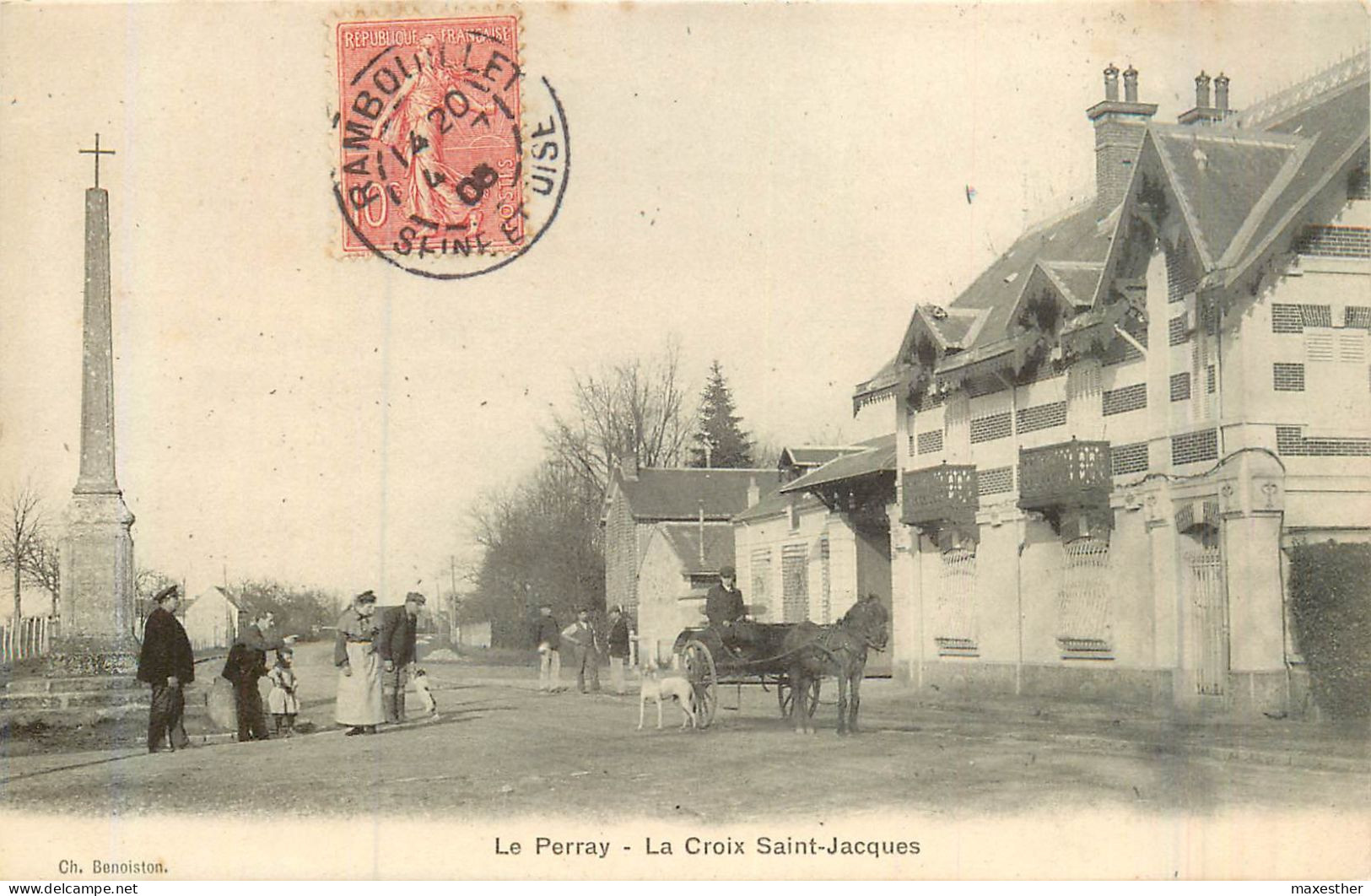 LE PERRAY La Croix St Jacques - Le Perray En Yvelines