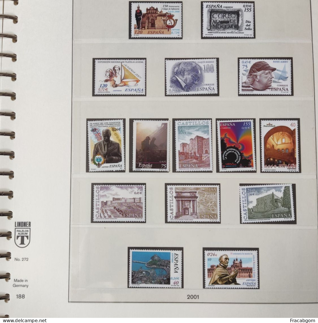Spain 2000-2004 5 Complete Years MNH - Años Completos