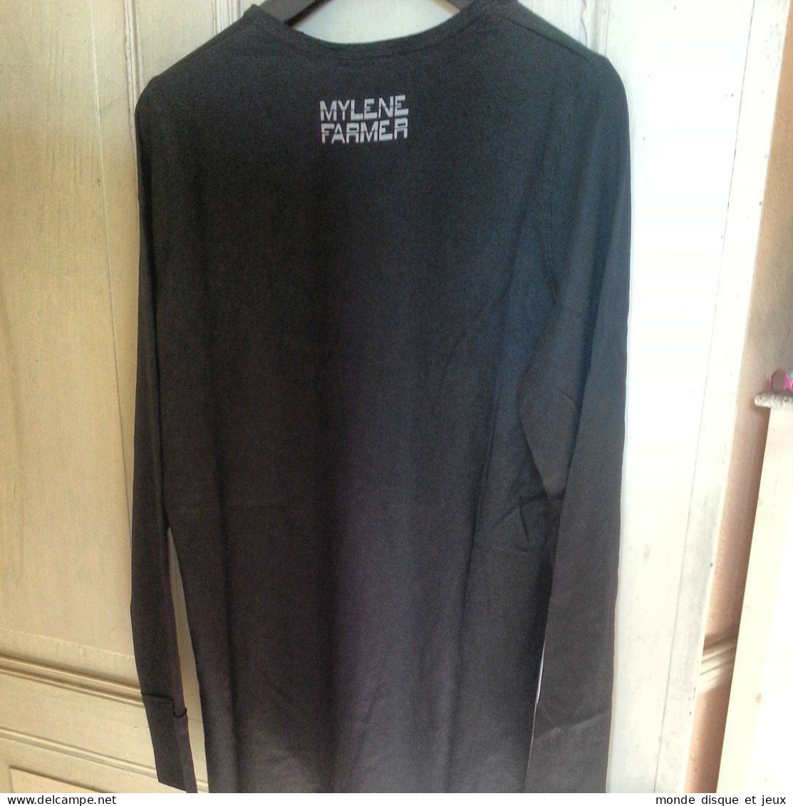 Mylene Farmer T-Shirt Femme Manches Longues Brodés Timeless 2013 Taille L / XL - Objets Dérivés