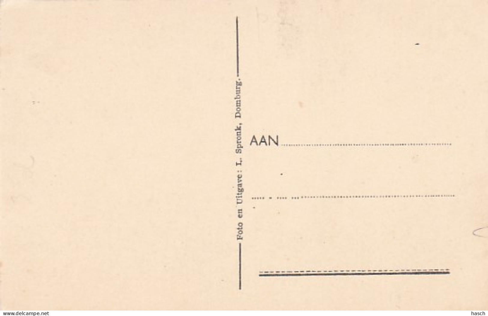 2603614Domburg, Gezien Vanaf De Hooge Hil. (L. Spronk) (kleine Vouwen In De Hoeken) - Domburg