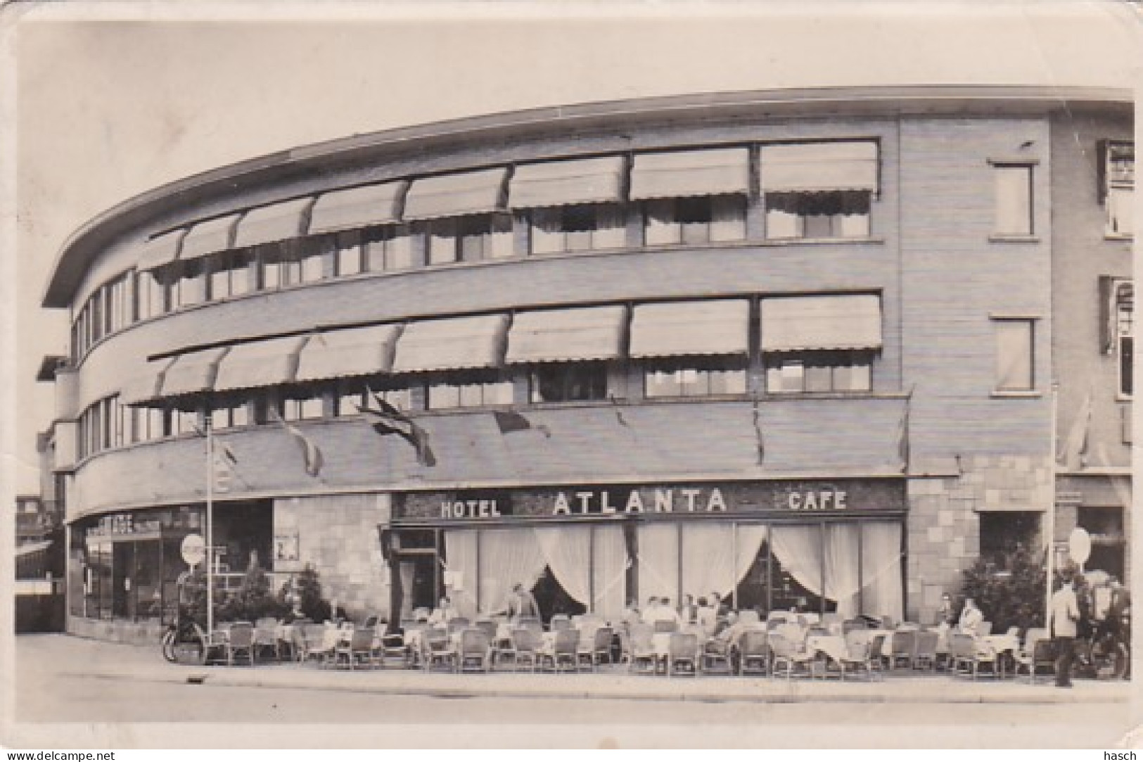 2603621Apeldoorn, Hotel Café Restaurant Atlanta. – 1955. (diverse Vouwen) - Apeldoorn