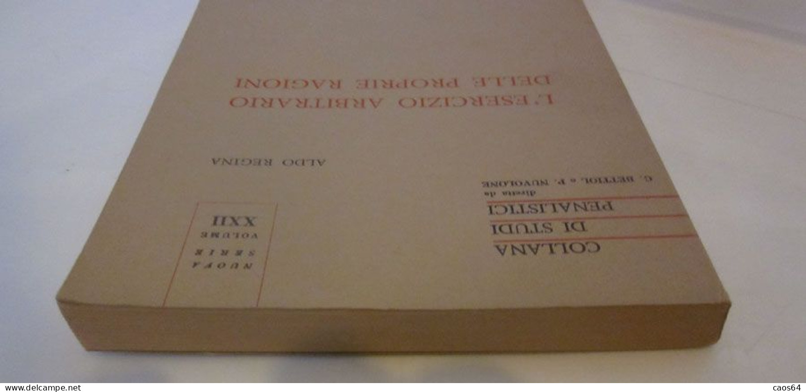 L'esercizio arbitrario delle proprie ragioni Aldo Regina CEDAM 1979