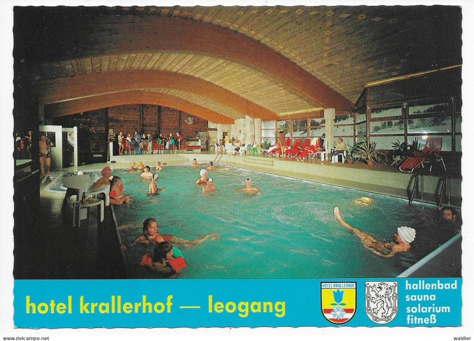 5771  LEOGANG IM PINZGAU  --  HOTEL KRALLERHOF, SCHWIMMBAD - Neukirchen Am Grossvenediger