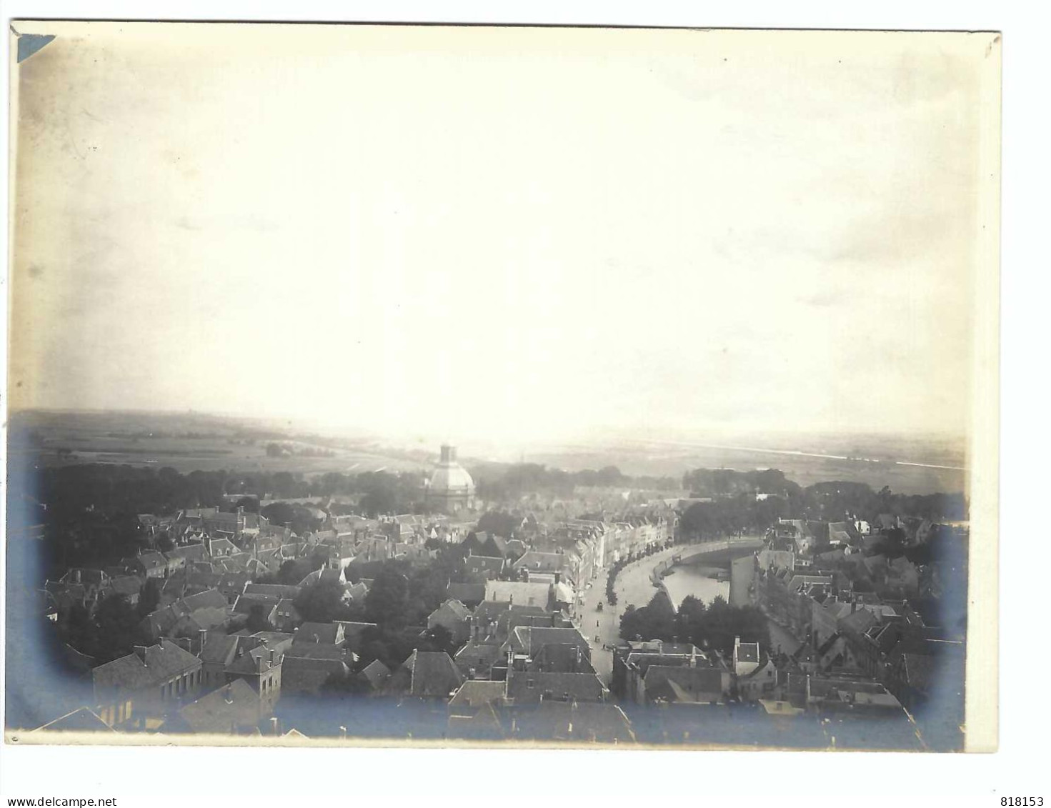 Middelburg  Panorama  8-9-1909 Originele Oude Foto (18x13cm) Uit Privé Collectie - Middelburg