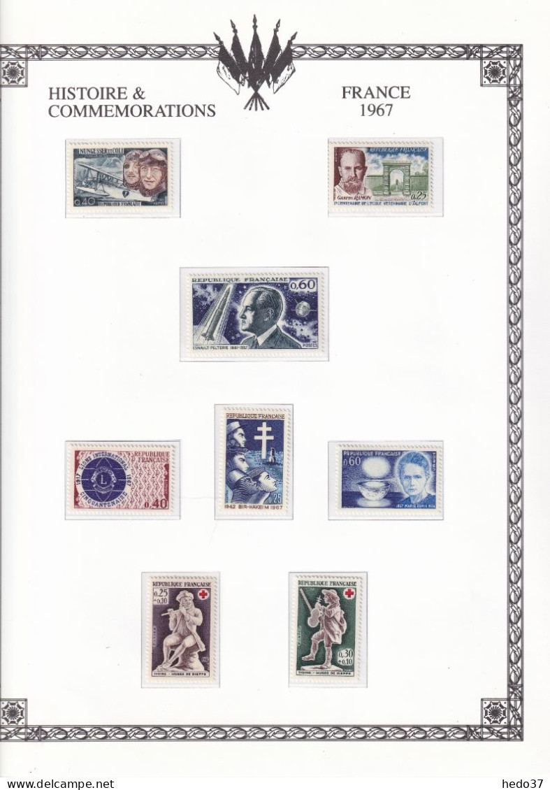 France Année Complète 1967 - N°1511/1541 - Neufs ** Sans Charnière - TB - 1960-1969