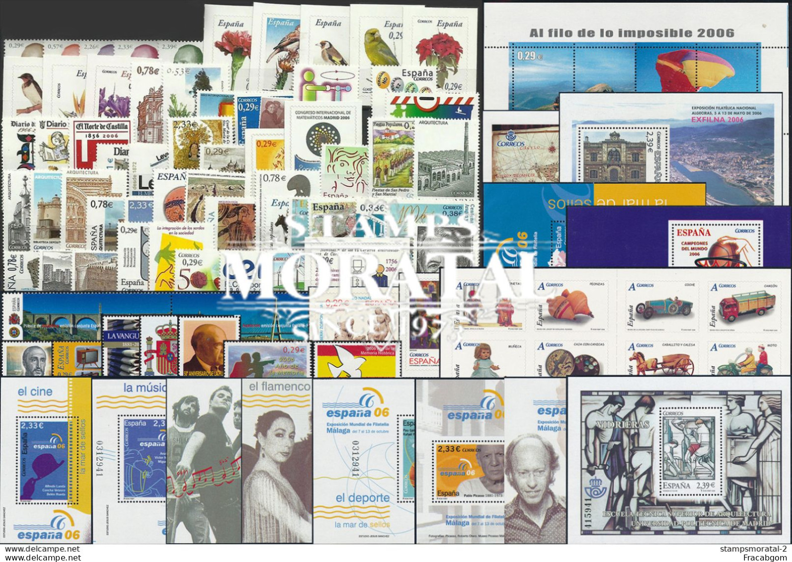 Spain 2006 Complete Year MNH - Volledige Jaargang