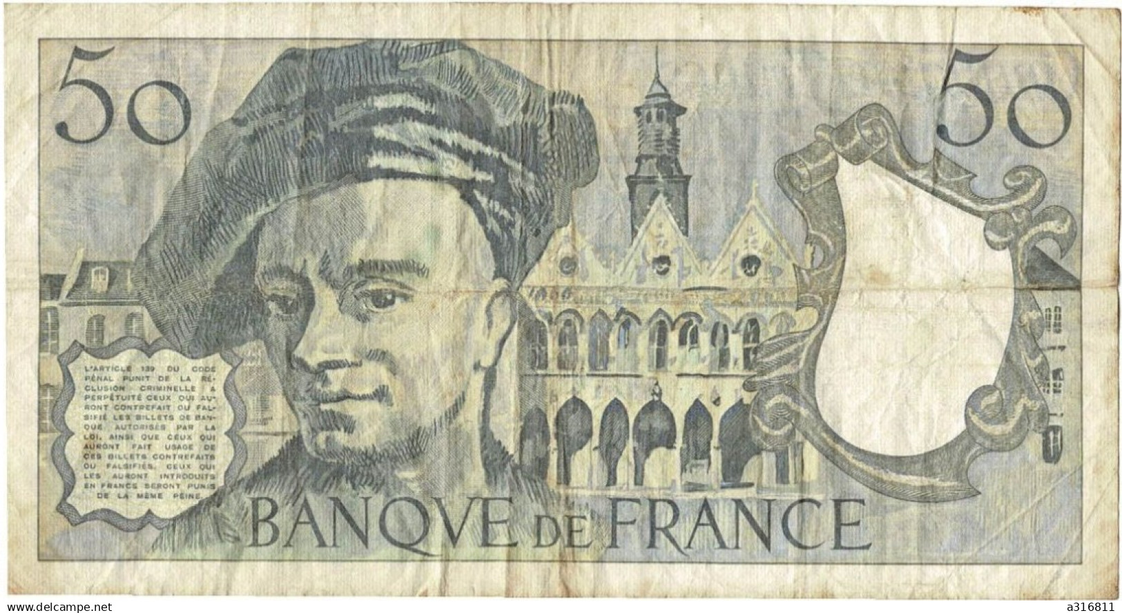 Billet De 50 Francs 1987 - 50 F 1962-1976 ''Racine''