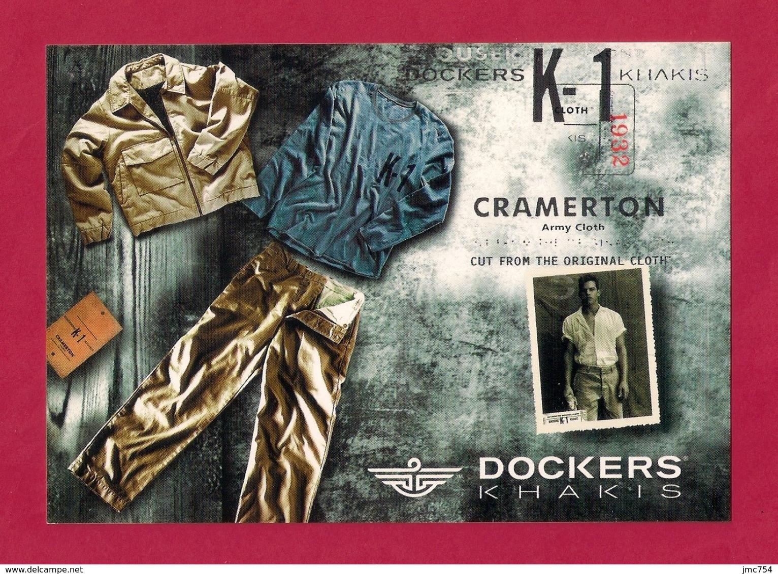 CPM.  Cart'com.   Mode.   Dockers Vêtements. - Mode